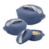 Milton Oyster Reg Set Insulated Casserole | Easy to Carry | Multicolor