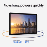 Samsung Galaxy Tab A11+ Gaming Tablet | Wi-Fi+5G | 6 GB | 128 GB | Gray | NM