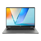 ASUS Vivobook 14 Flip Laptop | Intel Core Ultra 5 226V | 16GB | 512GB | Windows 11 Home | Matte Gray | TP3407SA-SG183WS