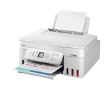 Canon Pixma All-in-one Inktank Colour Printer With Atomix Grab Speaker | White | G3780