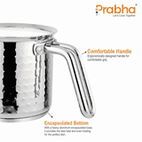 Prabha Xenon IB Milk Pot | 14cm | 1.8 L | Silver