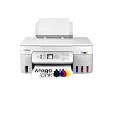 Canon Pixma All-in-one Inktank Colour Printer With Atomix Grab Speaker | White | G3780