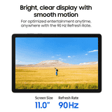 Samsung Galaxy Tab A11+ Tablet | Wi-Fi | 6 GB | 128 GB | Gray | NM