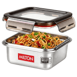 Milton Modulo Steel Square Container 450 | Silver