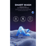 Haier Front Load Washing Machine | 12 Kg | 5 Star | Black | HWD120-DM14F17BKU1