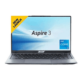 Acer Aspire 3 Laptop | Intel Core i5-1334U | 8GB | 500 GB | Windows 11 Home | Silver | UN.34YSI.01W