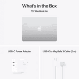 Apple MacBook Air Laptop | Apple M5 Chip | 16GB | 512GB | Silver | MDV94HN/A | NW