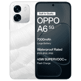oppo A6 5G | 4GB | 128GB | Ice White | NM1