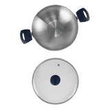 Dace Flat Bottom Kadai | 28cm