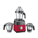 Sujata Mixer Grinder | 3 Jar | 1000 W | Red and Black | MG02