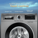 Bosch Fully Automatic Front Load Washing Machine | 10 kg | 5 Star | Cast Iron Grey | 2026 model | WGA254IRIN