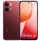 vivo Y51 Pro 5G | 8 GB | 256 GB | Crimson Red