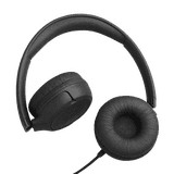 JBL Tune 530C Wired On Ear Headphone | Black | JBLT530CBLK