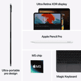 Apple iPad Pro 2025 | Wi-Fi+5G | 11 Inch ( 28.22 cm) | 256 GB | Space Black | ME2N4HN/A | NM