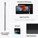 Apple iPad Pro 2025 | Wifi | 13 Inch (33.02 cm) | 512GB | Space Black | NM