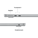 Apple MacBook Air M5 Chip Laptop | 16 GB | 512 GB | Silver | MDH74HN/A | NW