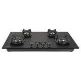 Faber Innova 904 BR AI FFD Tempered Glass Top Automatic Hob | 4 Burner | Black Matt