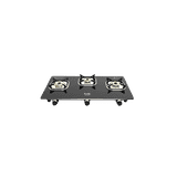 Preethi Silverin Glass Top Gas Stove | 3 Burner