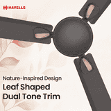 Havells Exter Neo Ceiling Fan | 1200 mm | Smoke Brown Cola