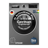 Bosch Fully Automatic Front Load Washing Machine | 10 kg | 5 Star | Cast Iron Grey | 2026 model | WGA254IRIN