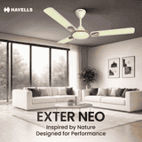 Havells Exter Neo Ceiling Fan | 1200 mm | Bianco