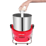 Ponmani Power Plus Stand Wet Grinder | 3 L | 225 W | Red