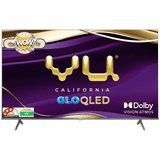 Vu GloQLED Series 4K QLED Smart Google TV | 164 Cm ( 65 Inch ) | Grey | 65GLOQLED25