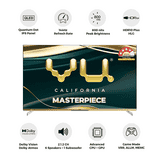 Vu Masterpiece Frame Series 4K QLED TV | 164 Cm ( 65 Inch ) | 2025 Model | 65MASTERPIECE