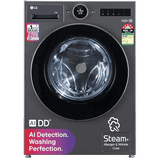 LG Front Load Washing Machine | 12Kg | 5 Star | Essence Black