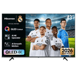 Hisense 4K Ultra HD Smart QLED TV | 43 inch | Black | 43Q6S