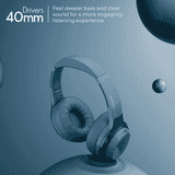 Zebronics Zeb Duke Plus ANC Wireless Headphones | Multicolour