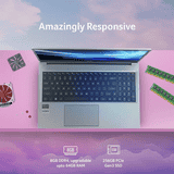 Acer Aspire Lite Intel Core 3 Thin and Light Laptop | 8 GB | 256 GB | Windows 11 Home | Grey | UN.34ESI.02X