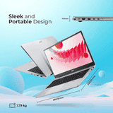 Acer Aspire 3 Thin and light laptop | AMD Ryzen R3 5300U | 8GB | 256GB | Steel Gray | A325-42