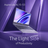 Acer Aspire Lite Thin and light laptop | Intel Core i3 | 8 GB | 512 GB | Windows 11 Home | Steel Gray | UN.34ESI.02T