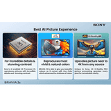 Sony BRAVIA 2  4K UHD SMART GOOGLE SONY LED TV |  108 cm (43 inch) | K-43S22GM2