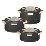Jaypee Luxura Klass Casserole Set |  3 Piece | Multicolor