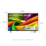 LG NanoCell 4K Ultra HD Smart TV | 215 Cm ( 85 Inch ) | 2026 Model | Black | 85NU885BPLA