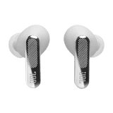 JBL Live Beam 4 True Adaptive Noise Cancelling Earbuds | Silver | JBLLIVEBEAM4SIL