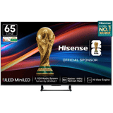 Hisense 4K Ultra HD Mini LED TV | 165 Cm ( 65 Inch ) | Black | 65U7SE