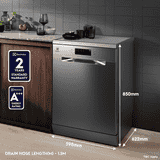 Electrolux Free Standing Dishwasher | 14 Place Settings | ESM48310SX