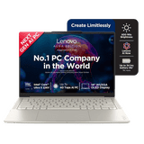 Lenovo Yoga Slim 7 Aura Edition AI Laptop | Intel Core Ultra 5 | 16GB | 1TB | Seashell | 83JX00G8IN