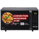 LG Convection Microwave Oven | Steam Clean and Stainless Steel Cavity | 28 L | Black | MC2846BV DBKQILN
