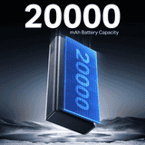 boAt Energyshroom Turbo Super Fast Charging Power Bank | 20000 mAh | 35 W | Onyx Black | PB435