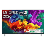 LG QNED evo AI 4K Ultra HD MiniLED Smart TV | 217 Cm ( 86 Inch ) | 2026 Model | Black | 86QNED85BLA