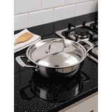 Milton Triply Deep Kadhai With Lid | 22 cm