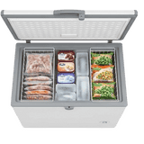 Blue Star Single Door Deep Freezer | 230 L | 3 star | White | HT3-N230