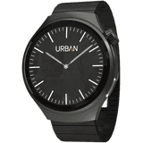 Urban Genesis Amoled Round Calling Smart Watch | Black | USW006