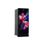 Haier Single Door Refrigerator | 190 L | 5 Star | Wave Glass | HRD-2115PWGA-N