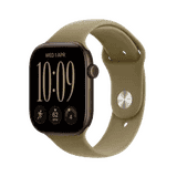 Apple Watch Series 12 | GPS | 46mm | Dark Bronze Aluminium Case with Olive Sport Band | MJEU4HN/A