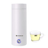 Wonderchef Crescent Travel Electric Kettle | 400ml | White